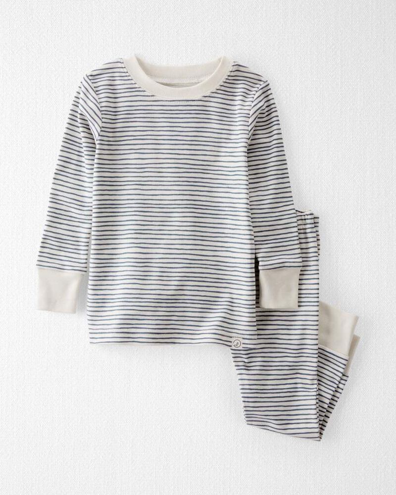 Baby Organic Cotton Pyjamas Set in Stripes, image 1 of 4 slides