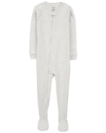 Toddler 1-Piece Cotton Blend Footie Pyjamas, 