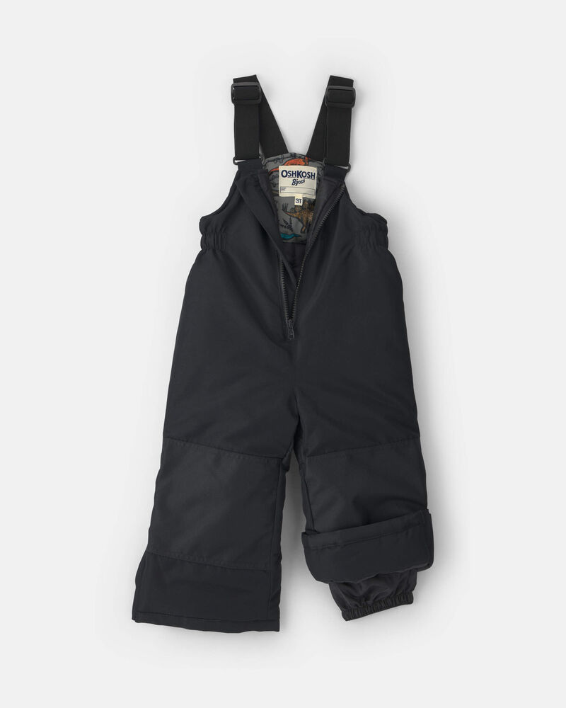 Toddler Boy 2 Piece Puffer Snowsuit- Grey, image 4 of 13 slides