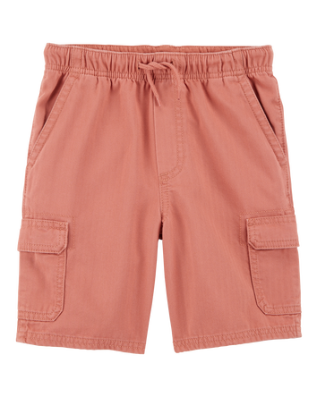 Kid Cargo Utility Shorts - Red, 