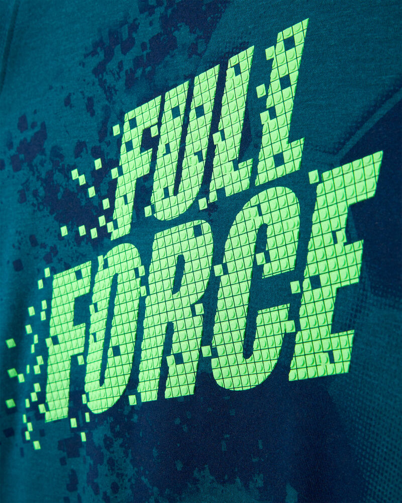 Kid Soccer Long-Sleeve Tee - Green, image 2 of 4 slides