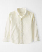 Toddler Boy Linen Button-Front Shirt , image 1 of 3 slides