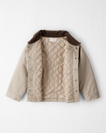 Tout-petit - Blouson d&rsquo;&eacute;curie en serg&eacute; de coton biologique, 
