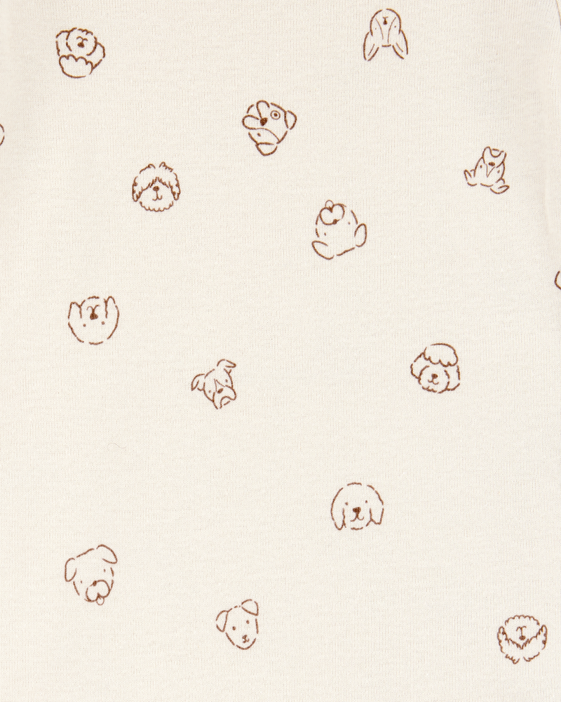 Baby 4-Pack Long-Sleeve Pet Bodysuits, image 3 of 6 slides