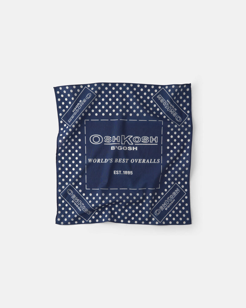Kids 'OshKosh B'Gosh' Bandana - Navy, image 2 of 3 slides