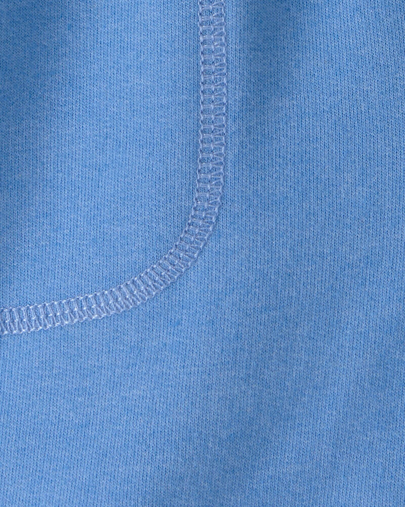 Toddler Boy French Terry Shorts - Blue, image 3 of 4 slides