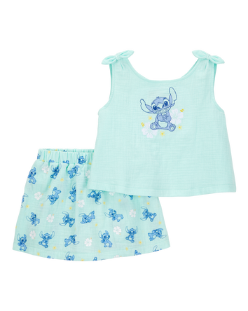 Baby 2-Piece Stitch Tank Top & Short Set, 