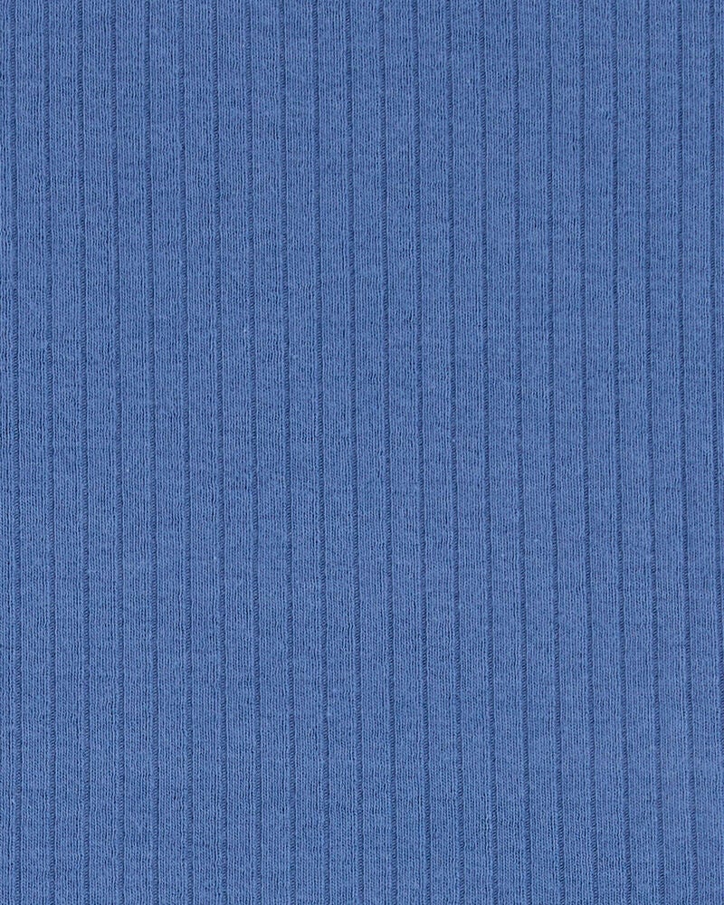 Toddler Short-Sleeve Peplum Tee - Navy, image 2 of 3 slides