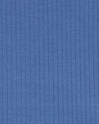 Toddler Short-Sleeve Peplum Tee - Navy, image 2 of 3 slides