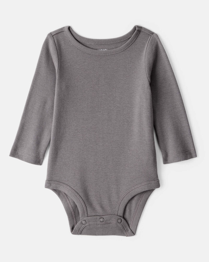 Baby Girl 2-Piece Leopard Print Long-Sleeve Dress Set, image 3 of 6 slides