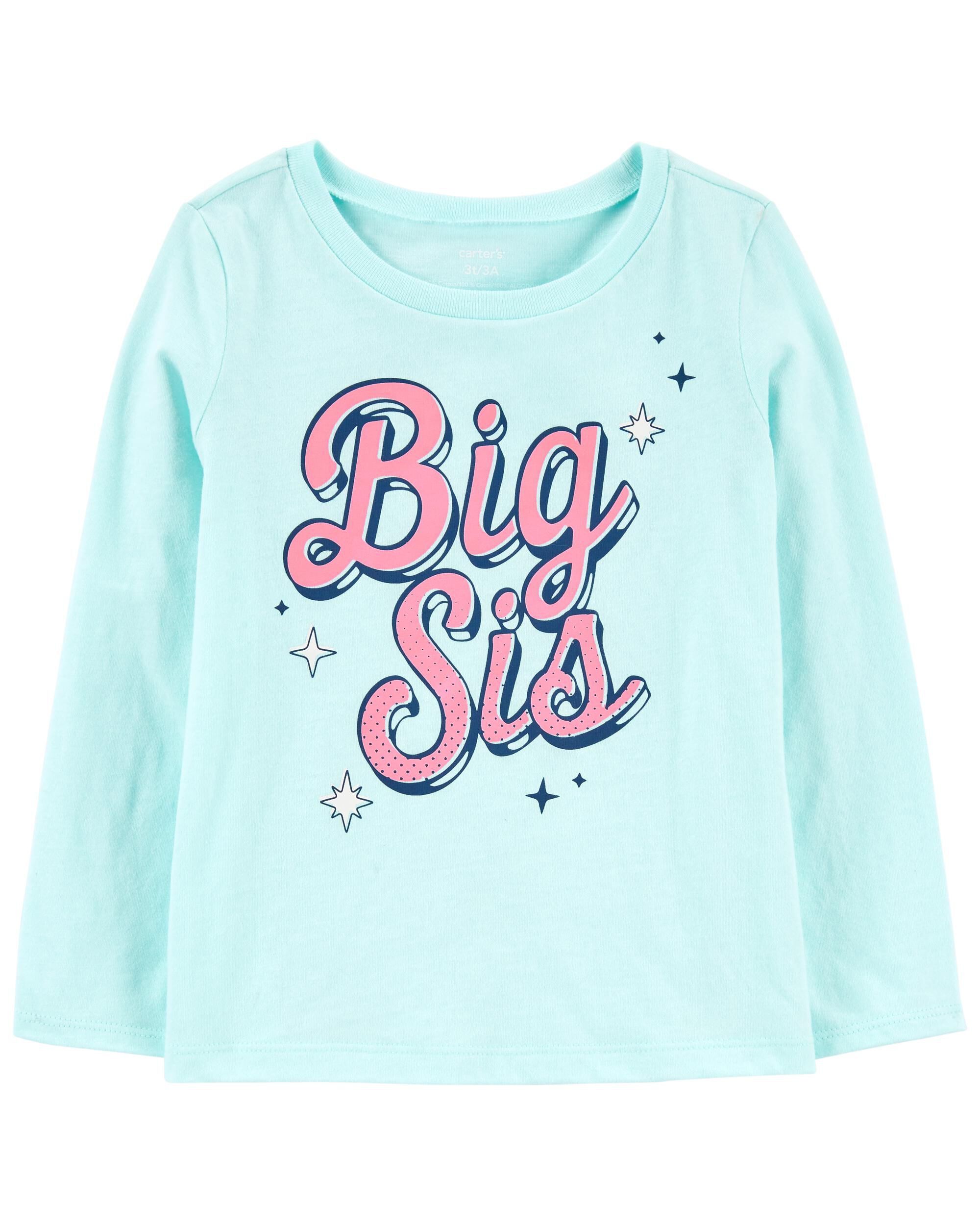 Blue Big Sis Jersey Tee Carter s Oshkosh Canada
