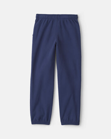 Boys Microfleece Joggers - Navy Blue, 