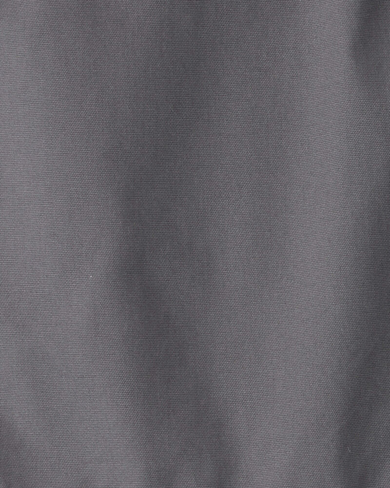 Boys Canvas Shorts - Grey, image 3 of 4 slides