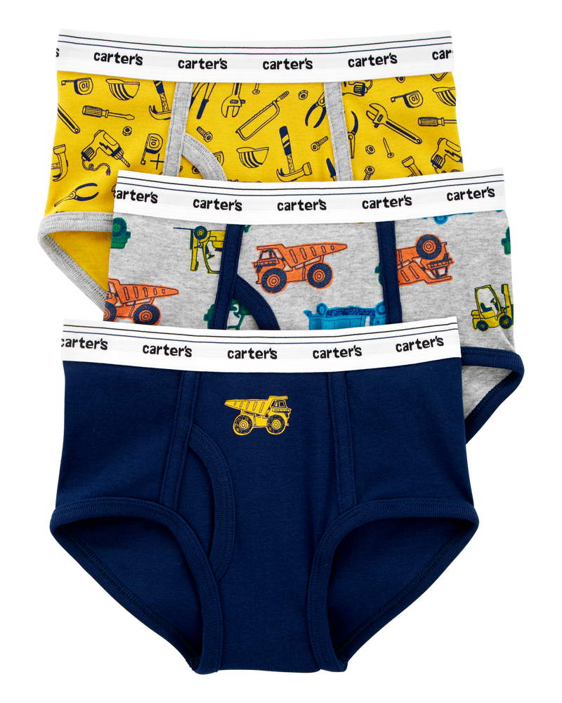 3-Pack Cotton Briefs, image 1 of 2 slides