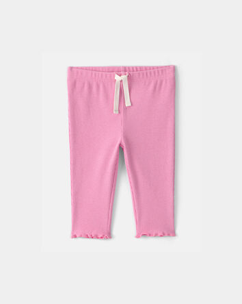 B&eacute;b&eacute; fille - Pantalon c&ocirc;tel&eacute; - Rose, 