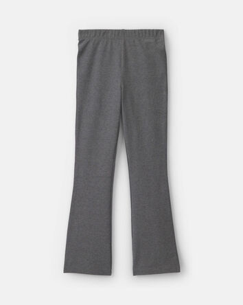 Filles - Legging extensible &agrave; jambe &eacute;vas&eacute;e - Gris, 