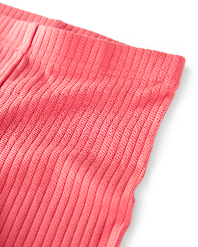 Toddler 2-Pack Organic Cotton Ribbed Shorts, image 3 of 3 slides