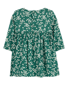 Baby Floral Long-Sleeve Dress, image 2 of 5 slides