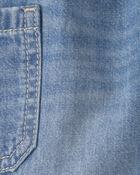 B&eacute;b&eacute; gar&ccedil;on - Shorts en Denim avec Cordon de serrage - Bleu, image 4 sur 4 diapositives