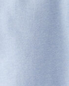 Jeune Pantalon en jersey bouclette à cordon de serrage - Bleu, image 3 sur 4 diapositives