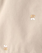 Baby Boy Disney&copy; Winnie the Pooh Honey Bee Suspender Shorts - Khaki, image 3 of 4 slides