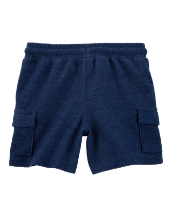 Toddler Cotton Shorts - Navy, 