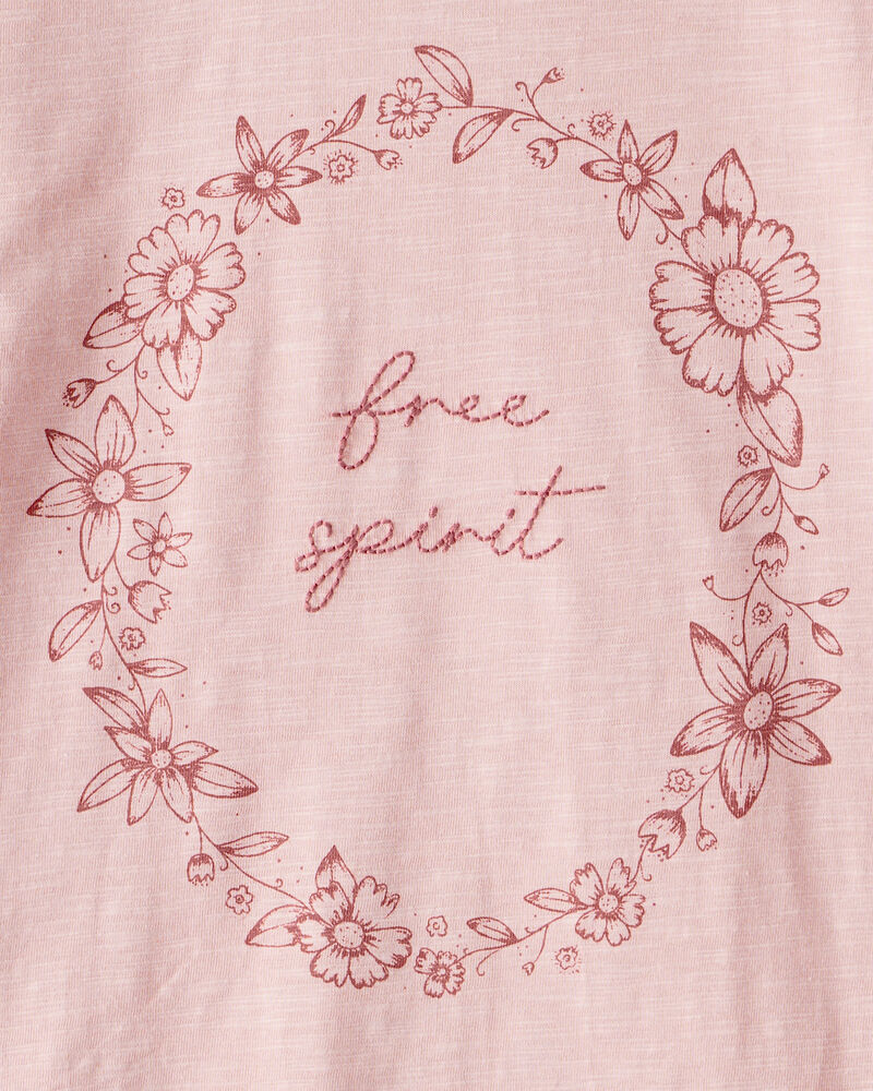 Girls Organic Cotton Free Spirit Long-Sleeve Jersey Tee, image 3 of 4 slides