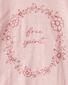 Girls Organic Cotton Free Spirit Long-Sleeve Jersey Tee, image 3 of 4 slides