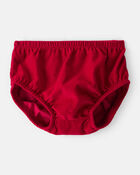 Baby Girl Corduroy Long-Sleeve Dress - Red, image 3 of 5 slides