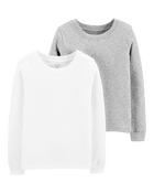 2-Pack Cotton Undershirts, image 1 of 3 slides