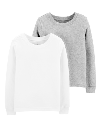 2-Pack Cotton Undershirts, 
