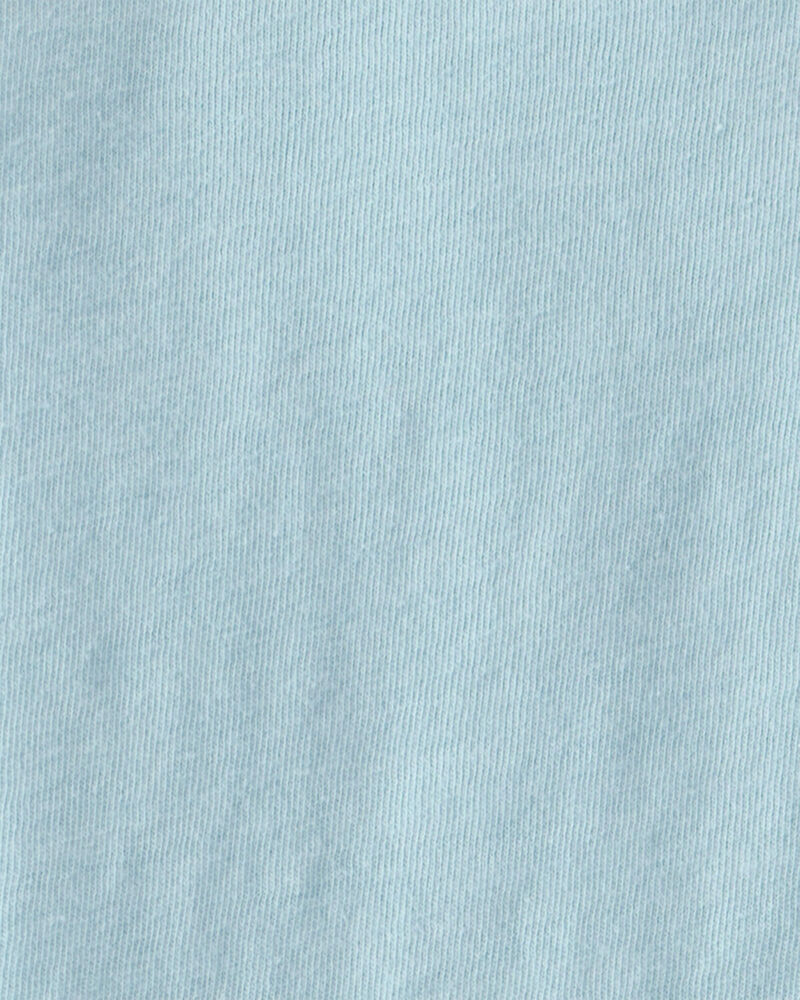 Baby Solid Pocket T-Shirt - Blue, image 2 of 3 slides