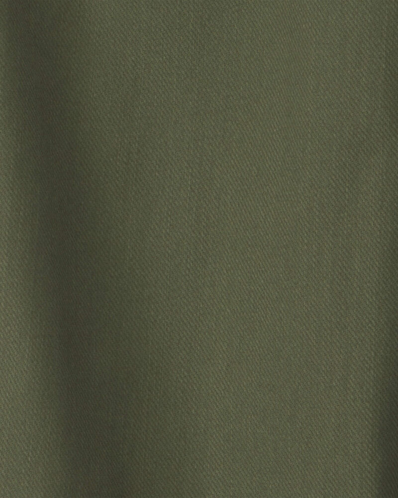 Boys Twill Joggers - Olive Green, image 3 of 5 slides