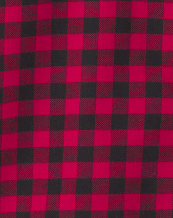 Toddler Boy Buffalo Check Long-Sleeve Shirt- Red/Black, 