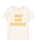 Toddler Mac & Cheese Short-Sleeve Graphic Tee - Ivory, image 1 of 3 slides