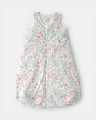 Baby Girl Butterfly Garden 2-Way Zip PurelySoft Wearable Blanket, image 1 of 5 slides