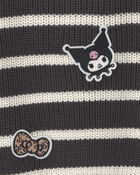 Toute-petite fille &ndash; Chandail &agrave; rayures &agrave; motif Hello Kitty&reg; &ndash; Gris, image 3 sur 3 diapositives