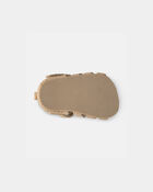 Baby Girl Strappy Sandals - Brown, image 5 of 6 slides