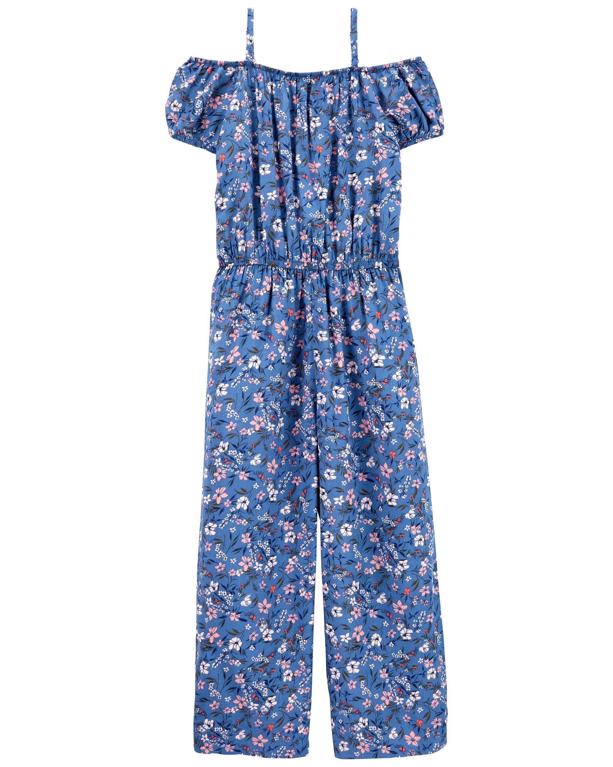 Yacht Club Floral Floral Jumpsuit | carters.com