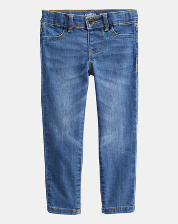 Toddler Skinny Jeans in Lagoon Blue, 