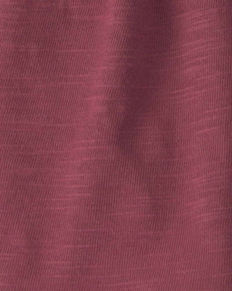 Baby Girl Organic Cotton Peplum Top, image 3 of 3 slides