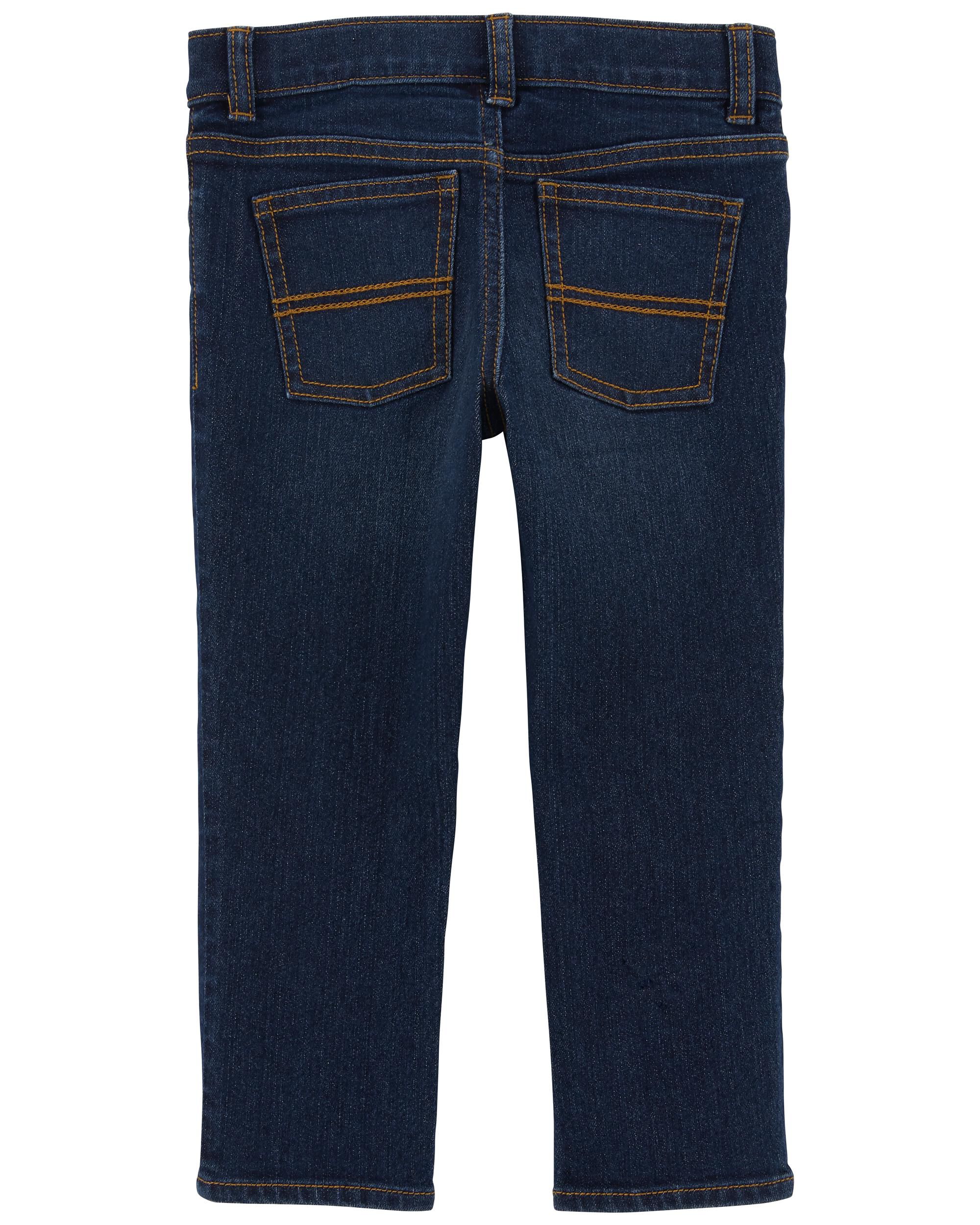 Boys navy blue best sale jeans