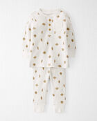 Baby Waffle Knit Set Made with Organic Cotton, image 1 of 5 slides