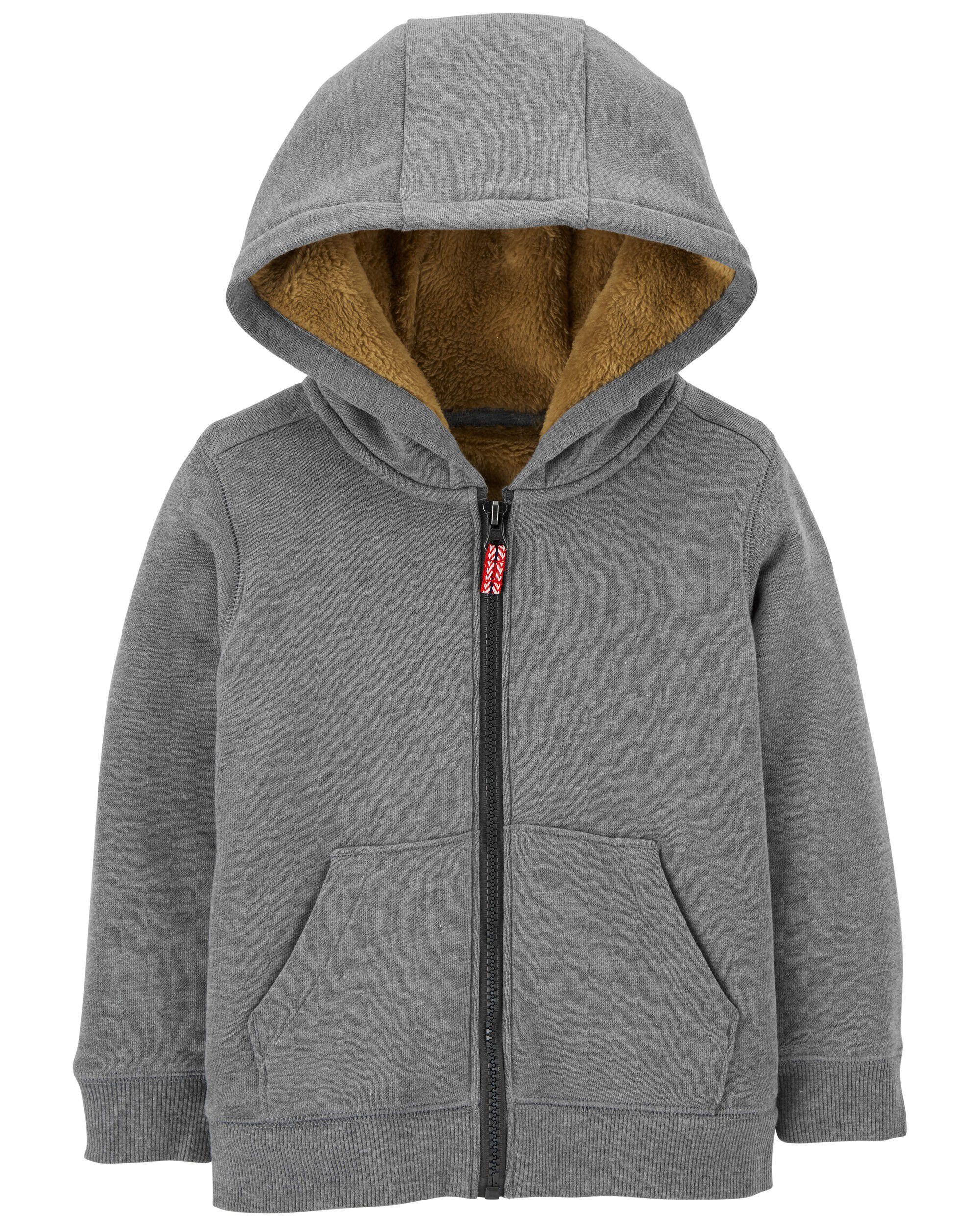 Boys fuzzy top jacket