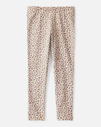 Kid Leopard Print Leggings, 