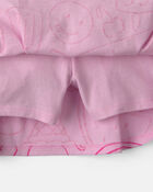 Girls Summer Popsicle Skort - Pink, image 2 of 4 slides