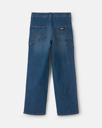 Gar&ccedil;ons - Jean ample en denim - D&eacute;lav&eacute; moyen, 