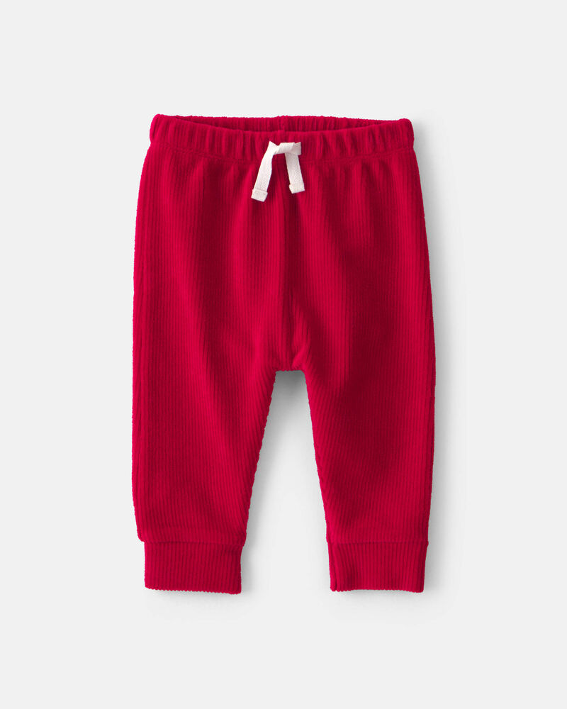 Baby 2-Piece 'Santa's Favorite' Long-Sleeve Top & Pant Set - Red, image 2 of 5 slides