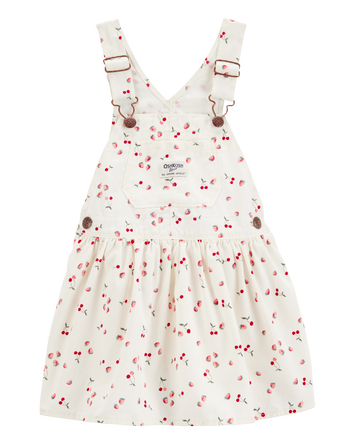Baby Cherry-Print Jumper Dress, 