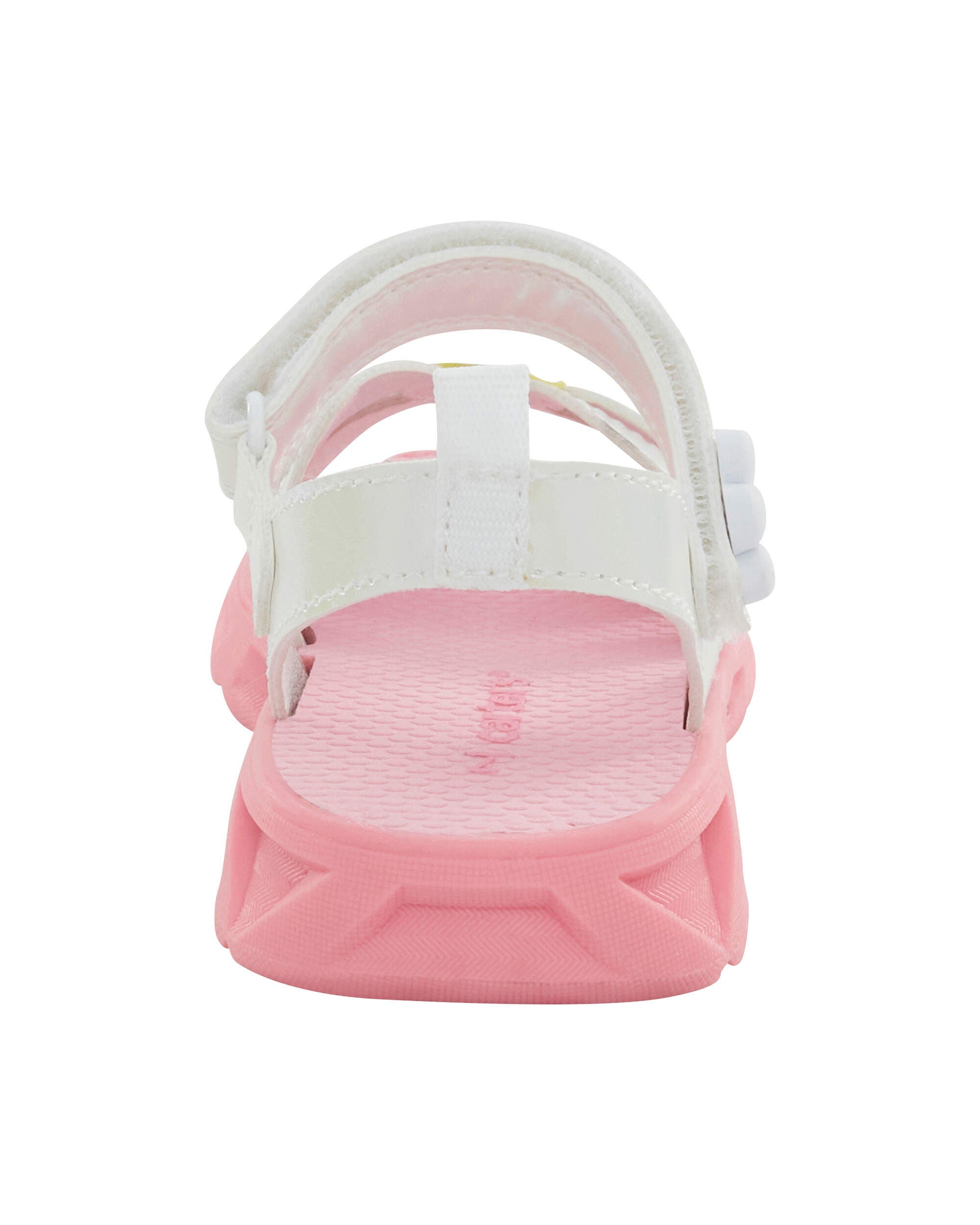Pink White Toddler Light Up Daisy Sandals Carter s Oshkosh Canada